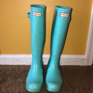 Hunter rain boots